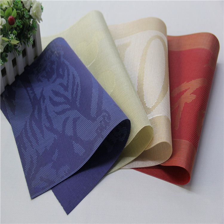 Best Selling Pvc Woven Vinyl Placemat/Table mat/ Table Runner