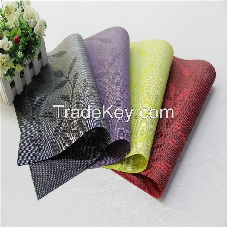 Europe style pvc material place table mat