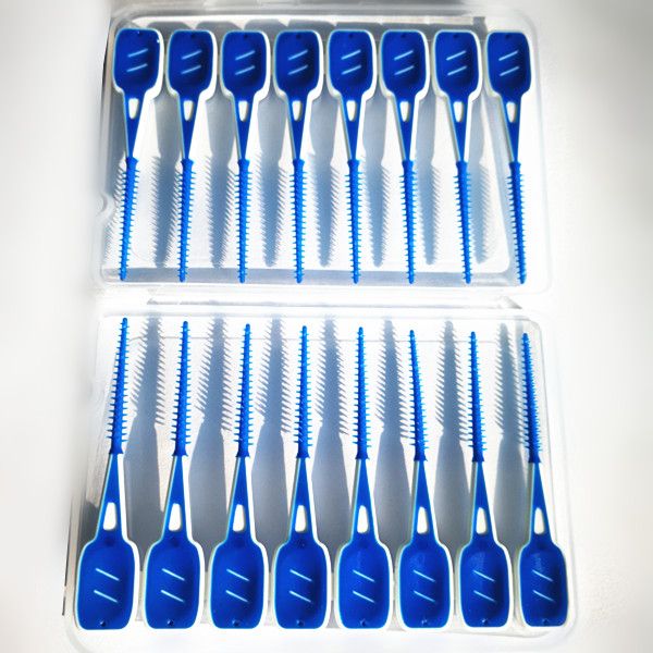 Factory directly supply quality new design interdental brush toothpick, plastic toothpick