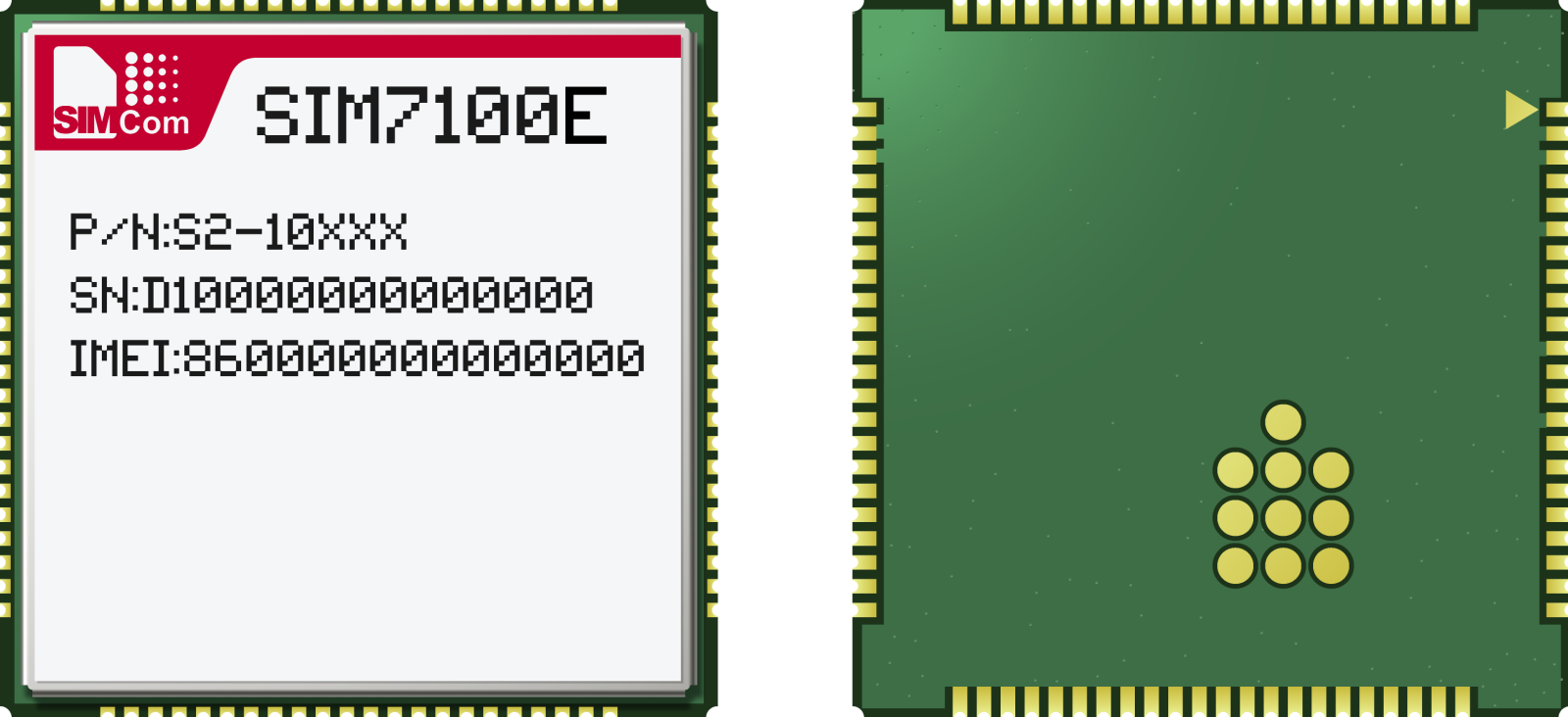 SIMCom  SIM7100A 4G LTE modules 