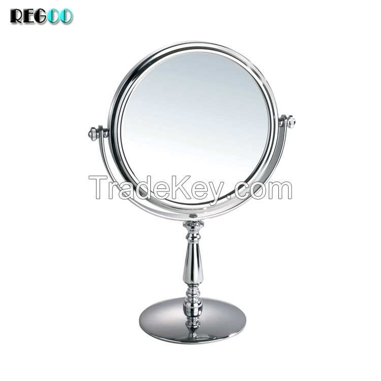 Metal Frame Material and Silver Finishing makeup mirror