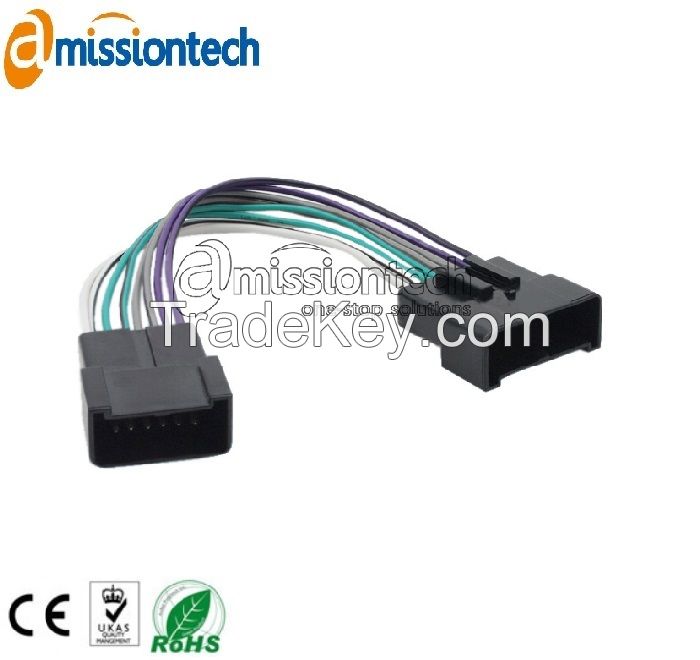 Chinese Supplier OEM Electrical Wire Harness Use in Car Audio or Motorcycle