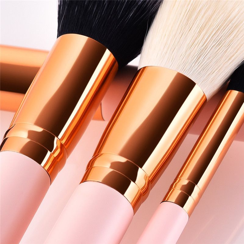 Makeup Brushes 30PCS Pink Wooden Cosmetic Makeup Brush Foundation  Eyeshadow Powder Cosmetic Brushes
