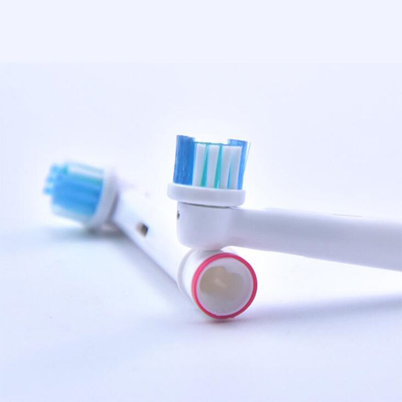 4pcs/Set Electric Toothbrush Heads SB-17A Replacement Soft-bristled POM 4 Colors For Oral B 3D