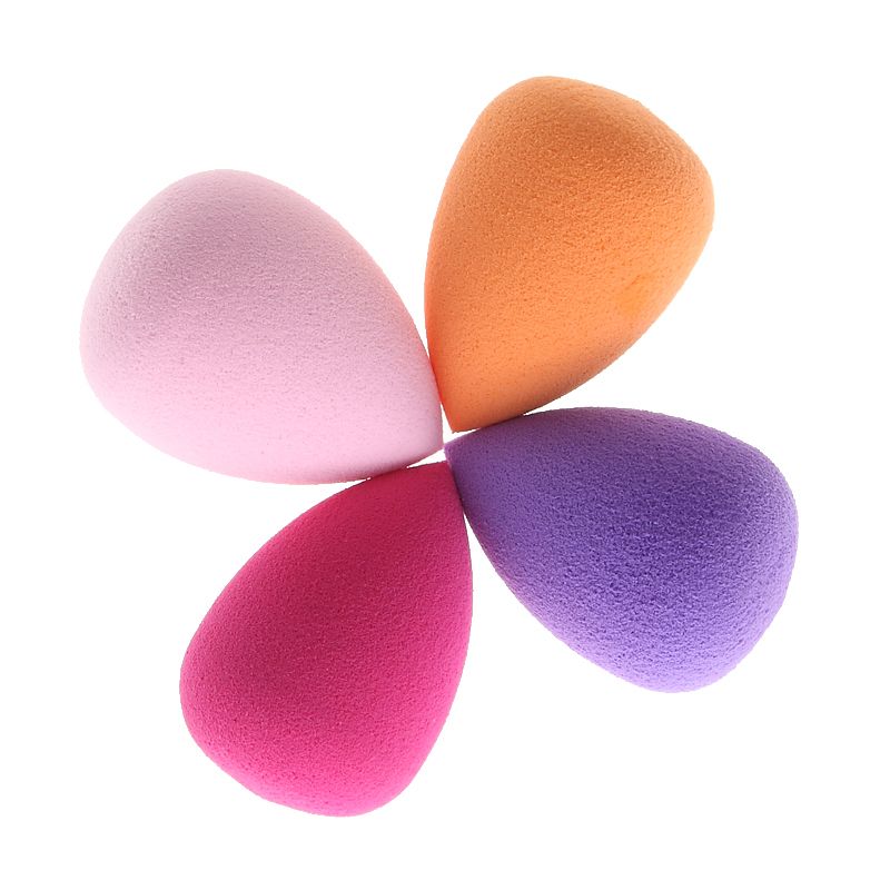 4 PCS Soft Makeup Sponge Foundation Puff Flawless Powder Professional Smooth Beauty Puff Beauty Cosmetic Puff for Women