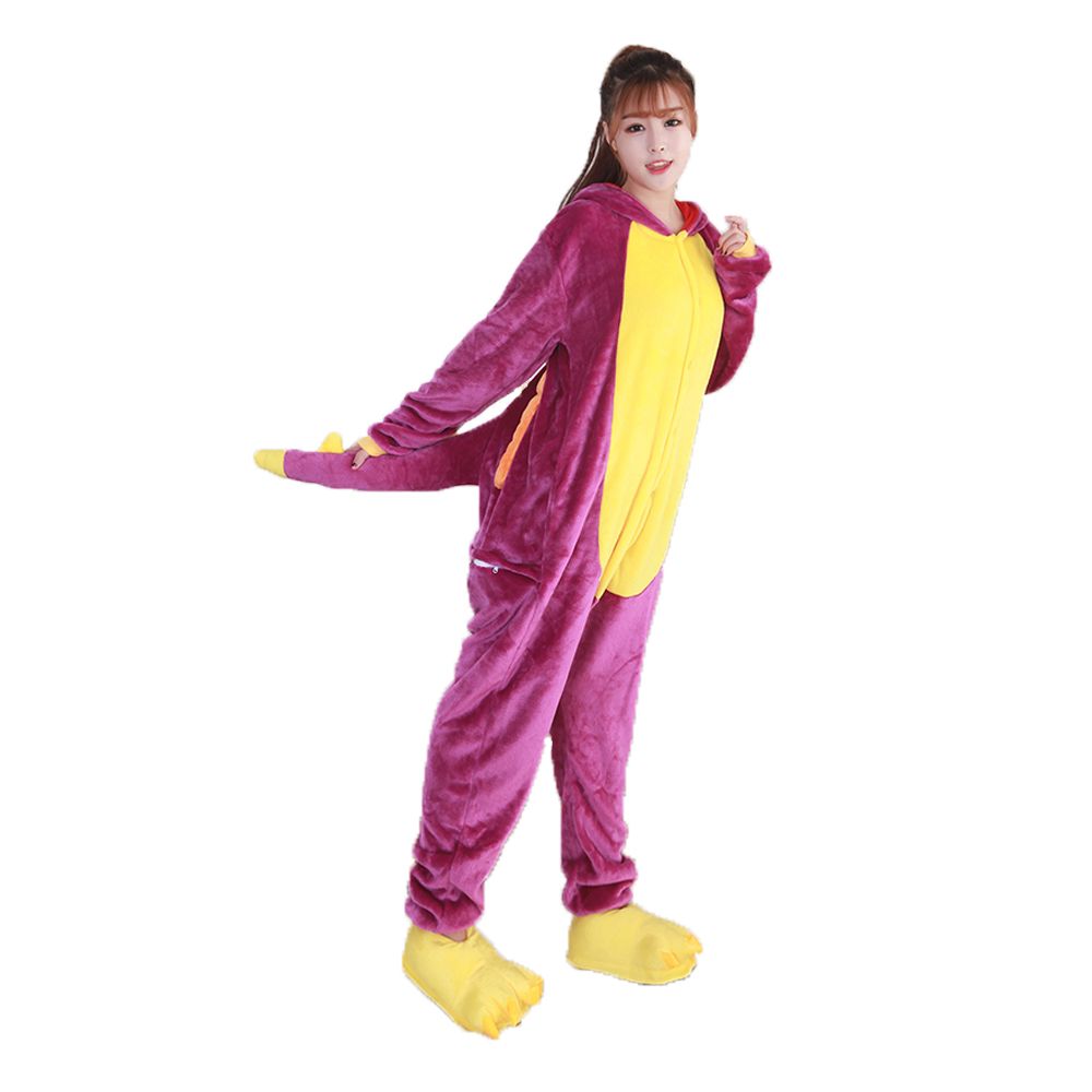 Unisex Adults Animal Pajamas Anime Onesie Stitch Unicorn Panda Bear Pikachu Flannel Cartoon Cute Warm Cosplay Sleepwear