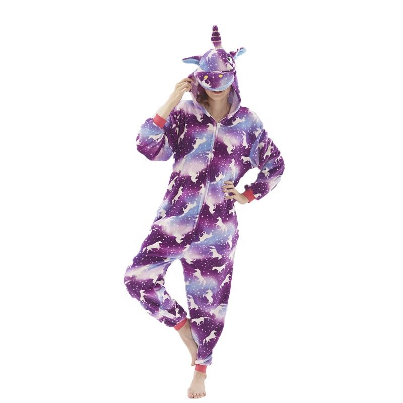 Wholesale Adult Pajamas Women Pajamas Flannel Christmas Blank Adult Onesie Kigurumi Onesie