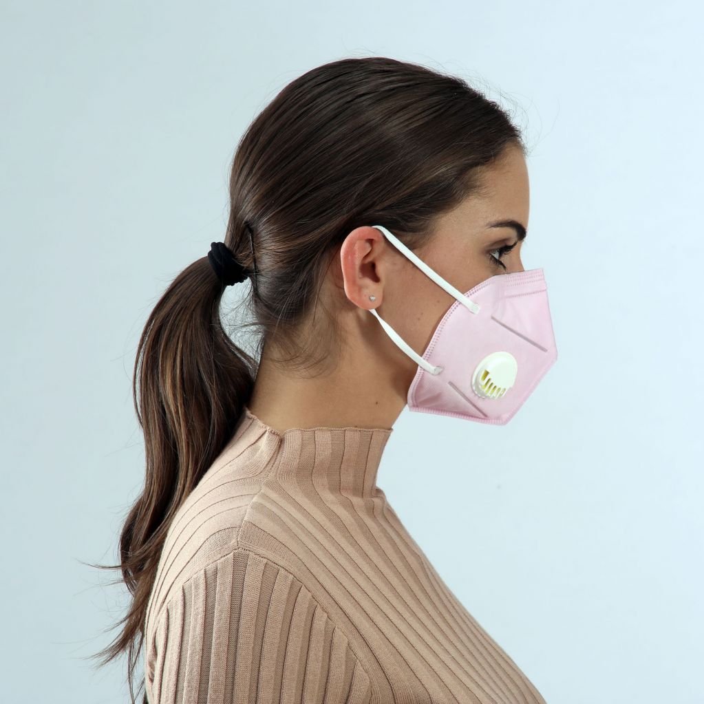 Active carbon cotton face mask folded type with high quality