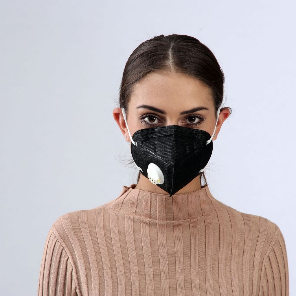 Active carbon cotton face mask folded type with high quality