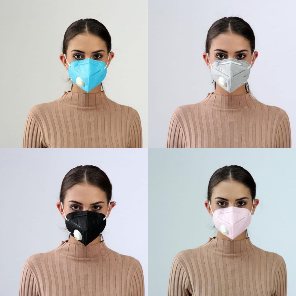 Active carbon cotton face mask folded type with high quality 