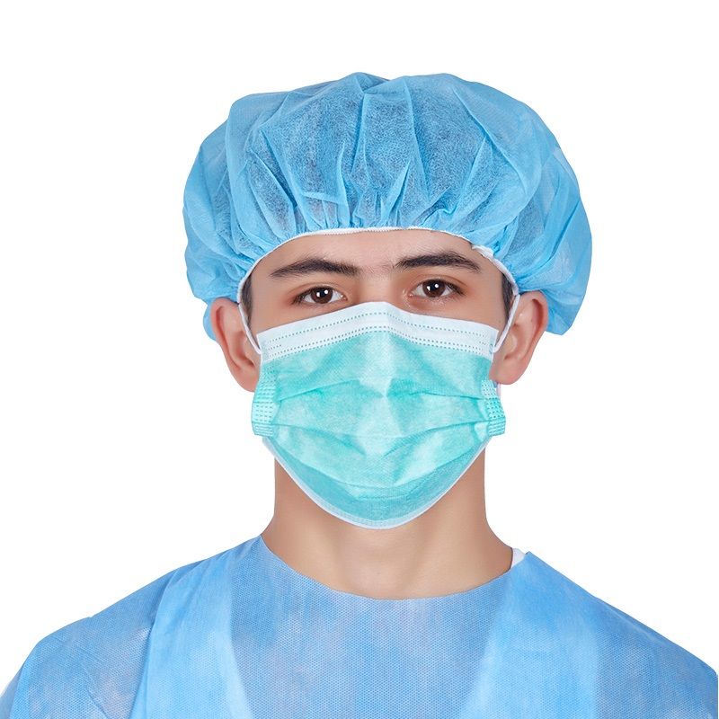 Consumable Disposable 3 Ply Anti-pollution Non-woven Safety Surgical Face Mask