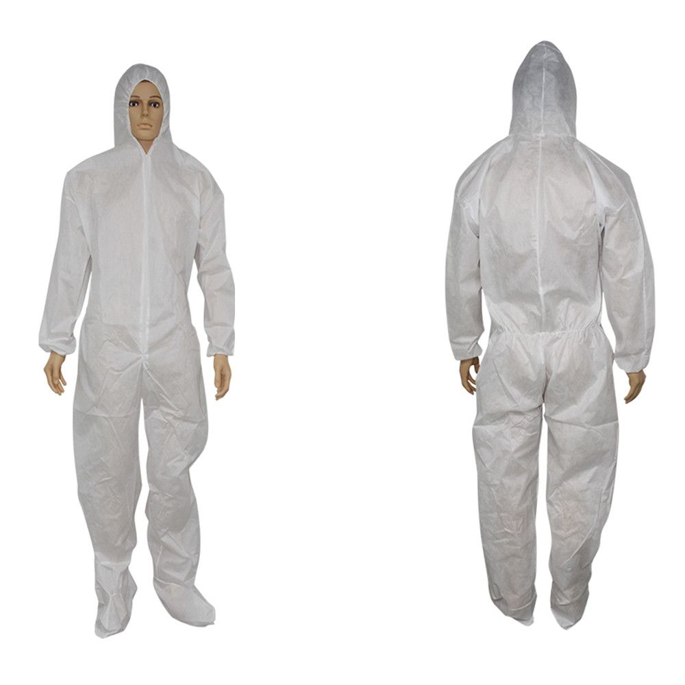Protective Disposable Non-Woven type 5/6 Cleanroom Suit Clothing