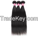 Meetu Brazilian Virgin Straight Human Hair 3 Bundles 8a Unprocessed