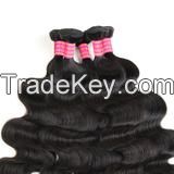 Meetu Brazilian Body Wave Hair 3 Bundles 100% Virgin Human Bundles Deals