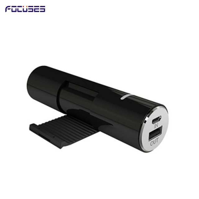 FOCUSES Mini 2600mAh External Battery Pack Compact Size USB Universal Portable Power Bank Charger