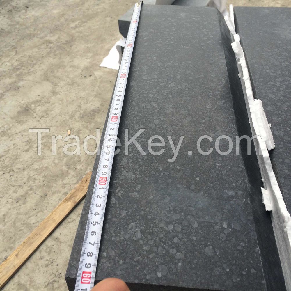 Black Galaxy black granite slab granite tile