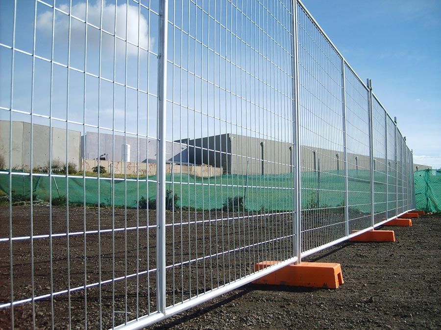 Temporary fence Chain link fence wire fencing security fence