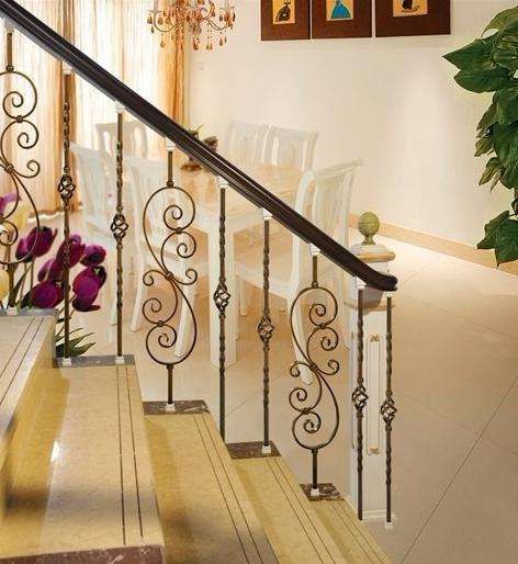 wrought iron stair railing