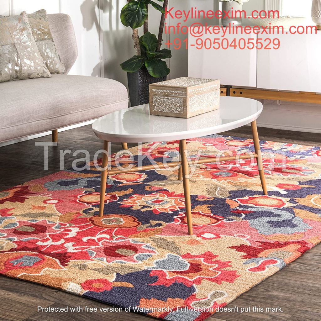 Indian Hand Tufted Wool Carpet - Manufacturer Of Hand Tufted Carpet - Luxury New Zealand Wool Carpet