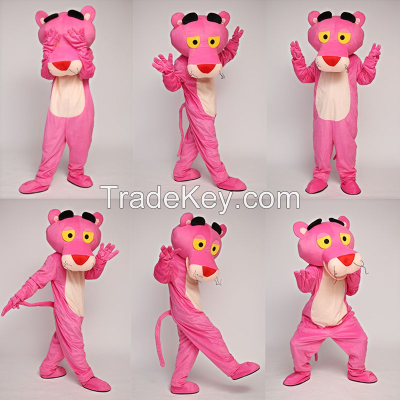 Pink Panther Cartoon Mascot Costumes