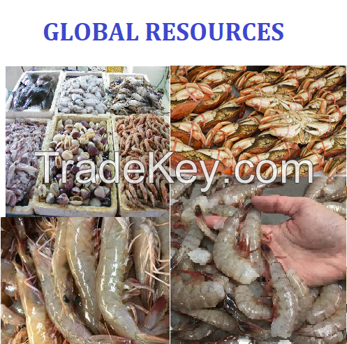 Frozen Fresh Shrimp/Seafood/Black Tiger Prawn, Crabs