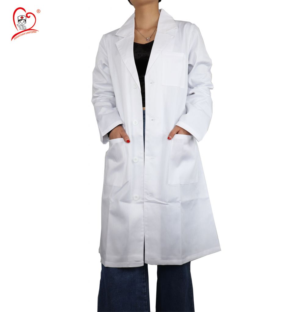 Jonathan Uniform Unisex Doctor Wear Coat White Lab Coat