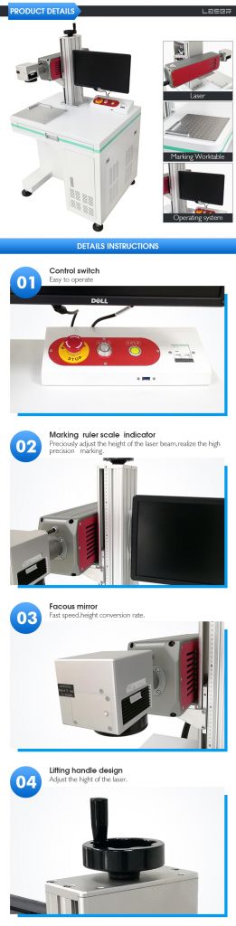 Desktop Co2/UV/Fiber Laser Marking Machine