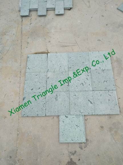 China Green Sukabumi Natural Stone Pool Tiles