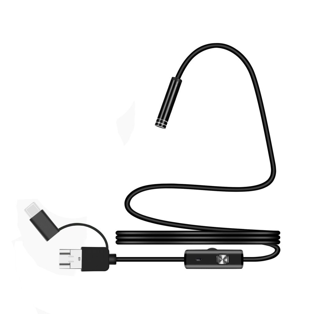 Y102 Android Endoscope Camera 3 in1 Endoscope USB Android 7mm 5M