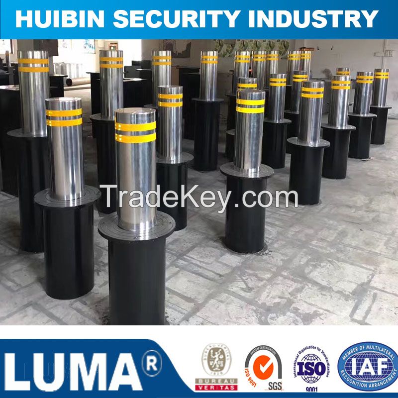 Security System Retractable Parking Traffic Automatic Hydraulic Bollard