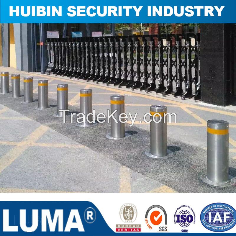 Access Control Automatic Electric Bollard Fence for Car Parking System