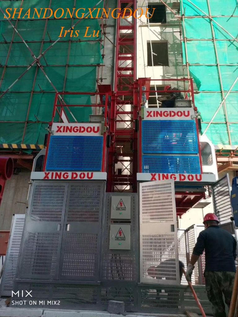 Good Quality Reliable Performance Construction Material lift