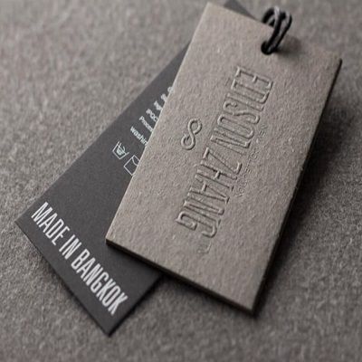 Garment Paper Hang Tags for New Clothing Brands 