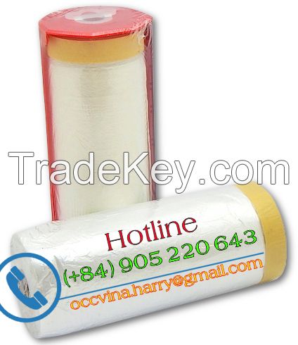 Cloth-taped masking film Factory price and TOP quality