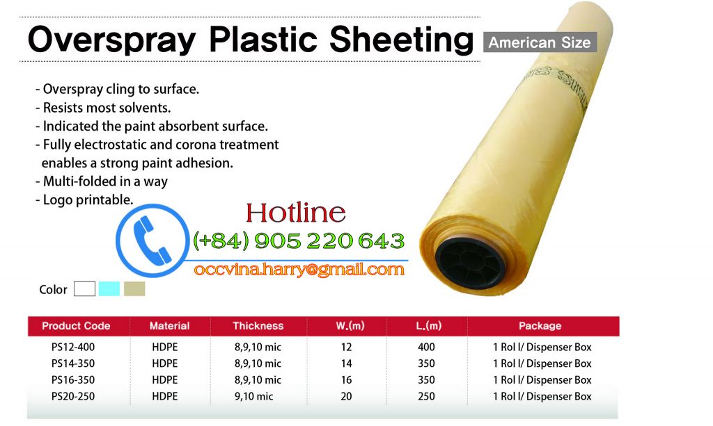 Masking Film Plastic Sheeting