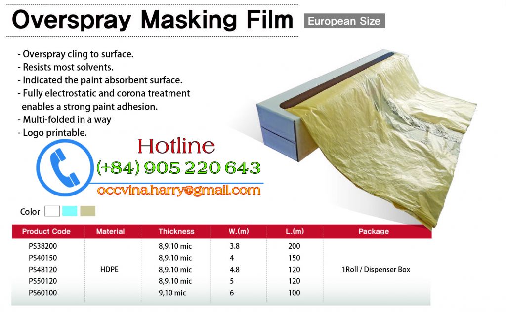 Masking Film Plastic Sheeting