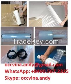 LLDPE Stretch Film / Wrapping Film Roll / Wrapping Plastic Roll