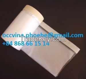 Paint Masking Film with MaskingTape