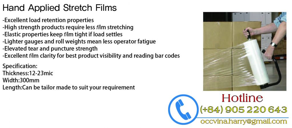 300-400% LLDPE Stretch Film