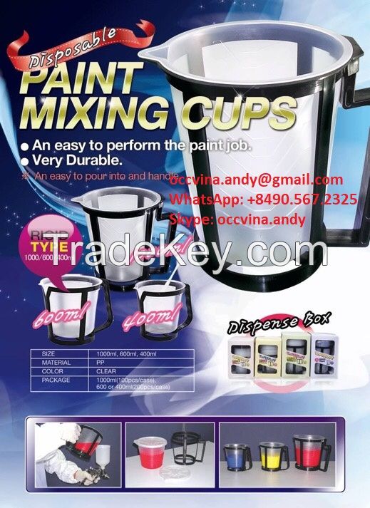 Paint Mixing Cup/ Paint Mixing Set/ Spray Mixing Cup