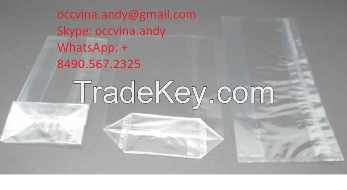 Clear LDPE Poly Vented Production Bags