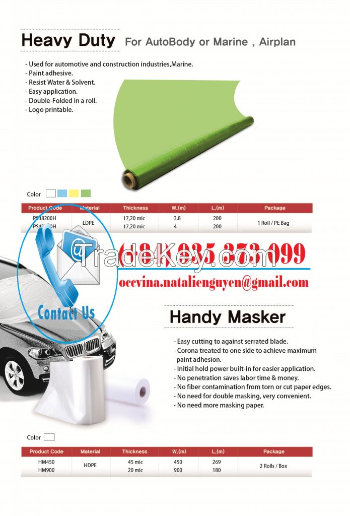 Car Paint Masking Film