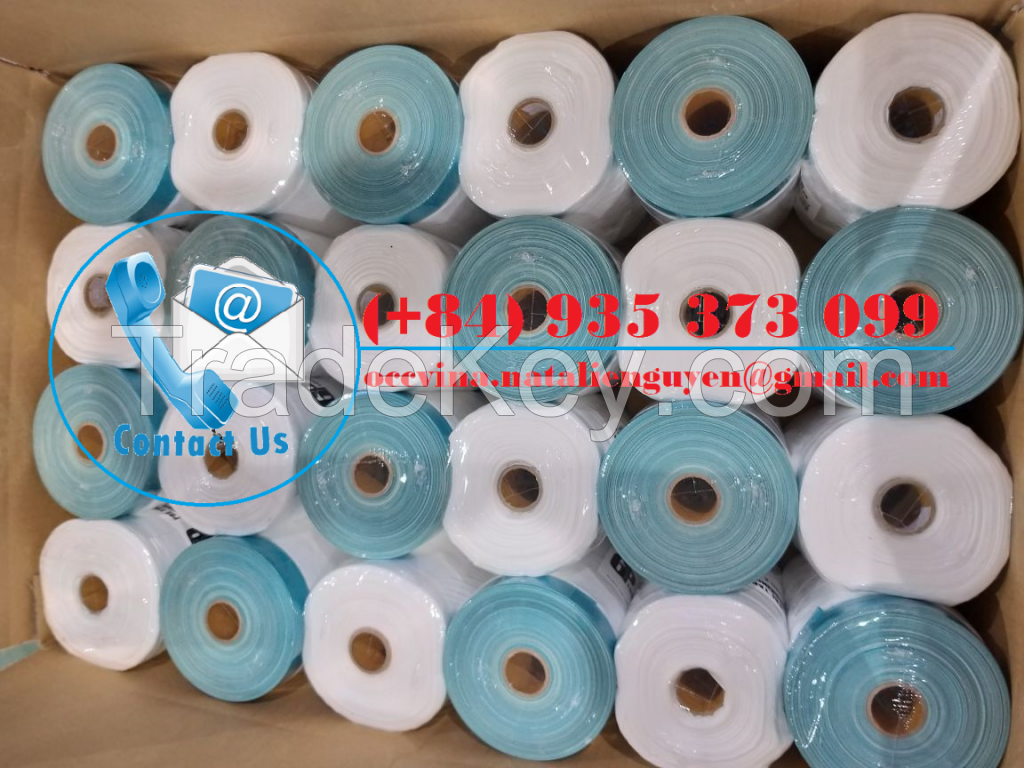 Blue Paper Pretaped Masking Film