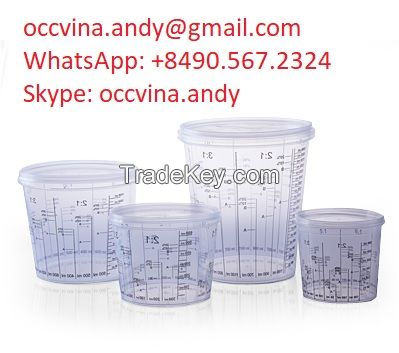 Paint Mixing Cup Injection Cup   