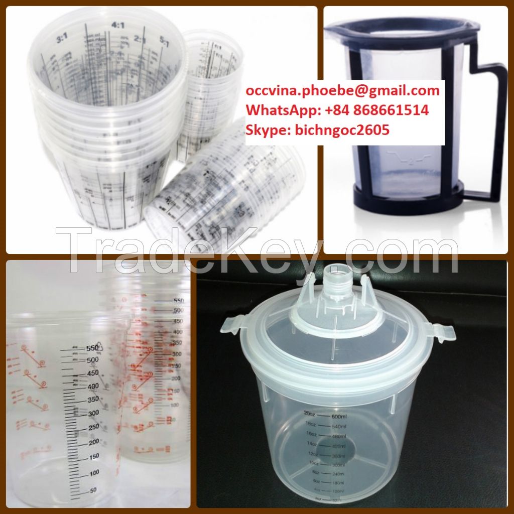 Disposable Paint Mixing Cup Rigid Material