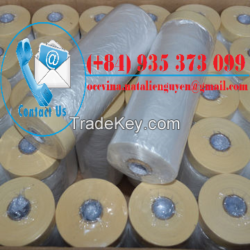 Painters Pre-taped Masking Film Plastic Drop Cloths