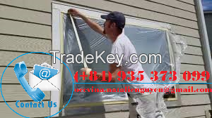 Outdoor Cloth Taped Masking Film