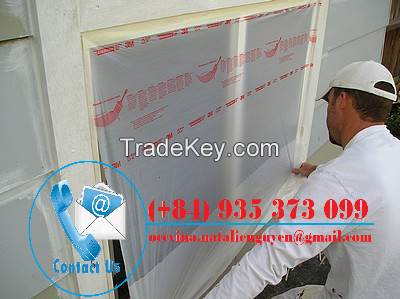 Outdoor Cloth Taped Masking Film