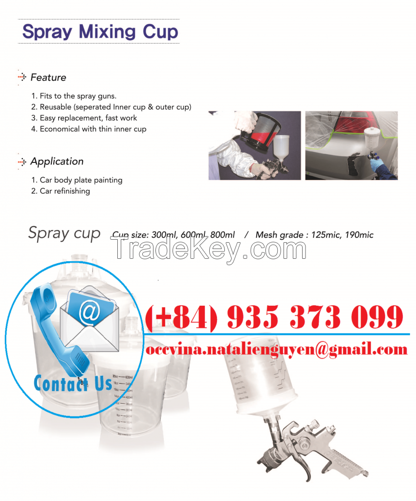 Spray Cup for Paint