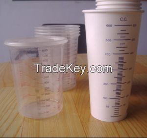 Disposable Calibrated Paint Mixing Cup